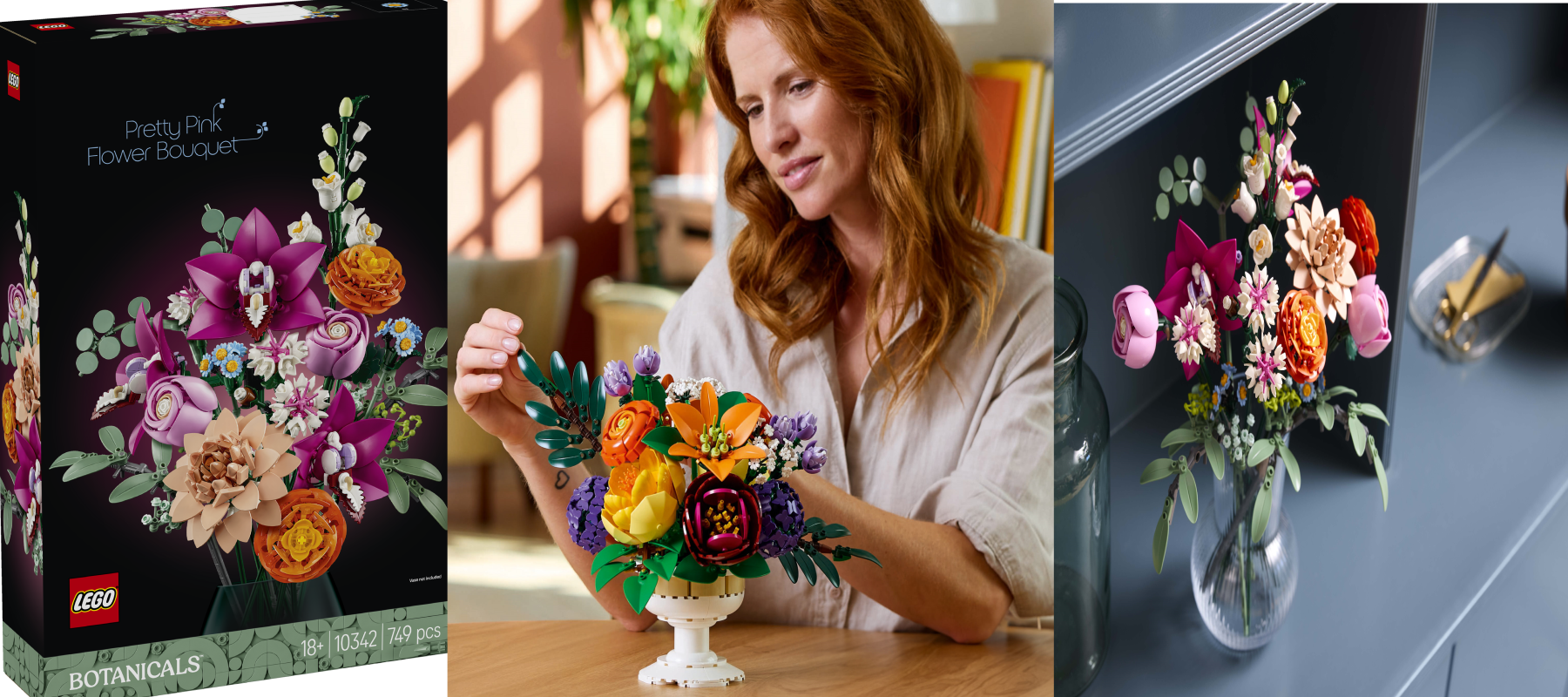 Kreativität neu entfalten mit den vier neuen LEGO® Botanical Sets